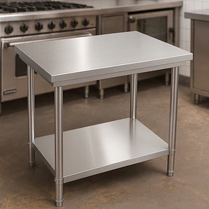 Mesón de Cocina Joytek Acero Inoxidable 90x60x85 cm