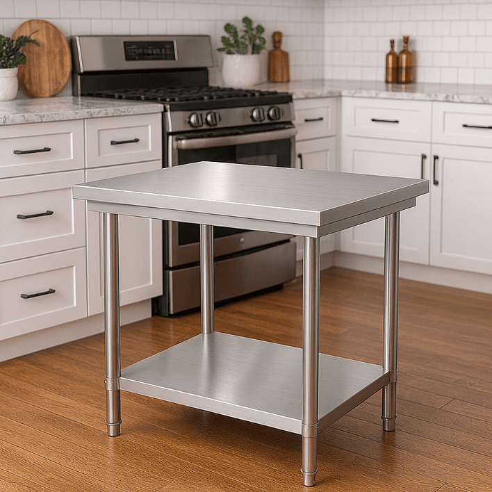 Mesón de Cocina Joytek Acero Inoxidable 90x60x85 cm 3