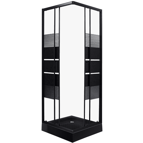 Shower Door Joytek Recto Style Negro 70x70x198cm (Incluye Receptáculo) 7