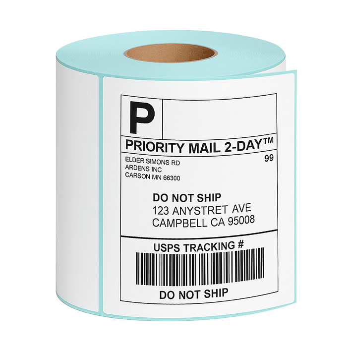 Pack 3 Rollos Etiquetas Térmicas Autoadhesivas Joytek Rollo 100x150 mm 1500 Uni 3