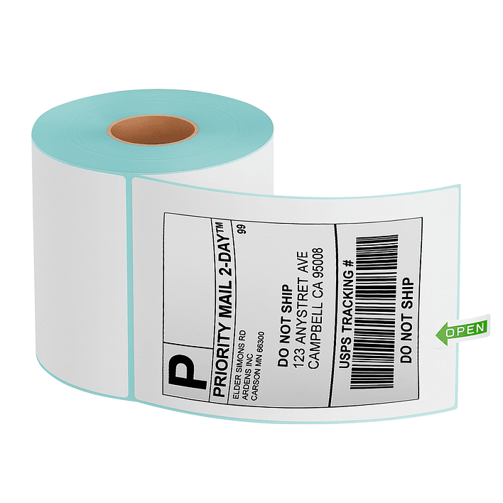Pack 3 Rollos Etiquetas Térmicas Autoadhesivas Joytek Rollo 100x150 mm 1500 Uni 6