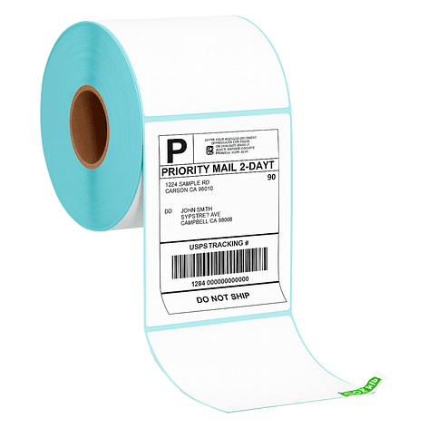 Pack 3 Rollos Etiquetas Térmicas Autoadhesivas Joytek Rollo 100x150 mm 1500 Uni 8