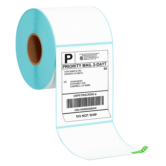 Pack 3 Rollos Etiquetas Térmicas Autoadhesivas Joytek Rollo 100x150 mm 1500 Uni 8