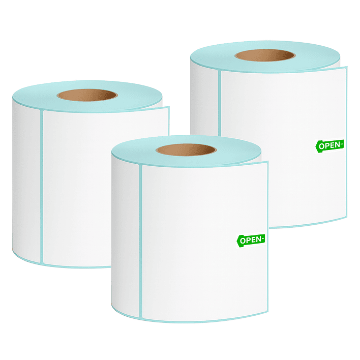 Pack 3 Rollos Etiquetas Térmicas Autoadhesivas Joytek Rollo 100x150 mm 1500 Uni 2