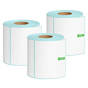 Pack 3 Rollos Etiquetas Térmicas Autoadhesivas Joytek Rollo 100x150 mm 1500 Uni