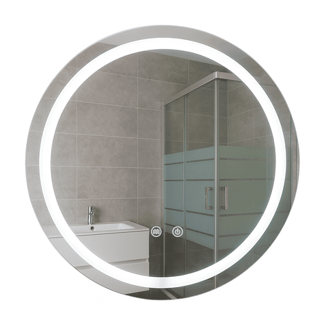 Espejo Redondo Touch con Luz Led 3 colores - 60 cm de Diámetro 6