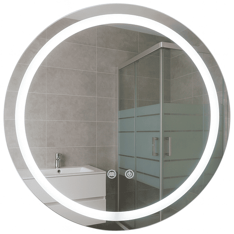 Espejo Redondo Touch con Luz Led 3 colores - 80 cm de Diámetro 6