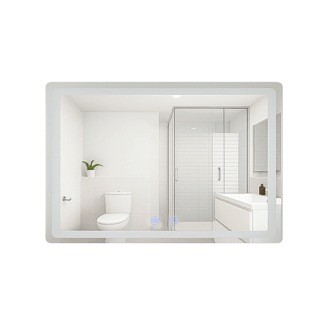 Espejo Rectangular Touch con Luz Led 3 colores - 80 x 60 cm 7