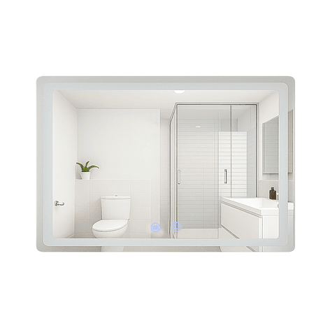 Espejo Rectangular Touch con Luz Led 3 colores - 100 x 60 cm 7
