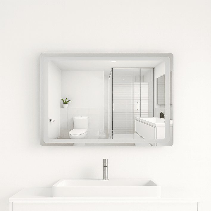 Espejo Rectangular Touch con Luz Led 3 colores - 100 x 60 cm 6