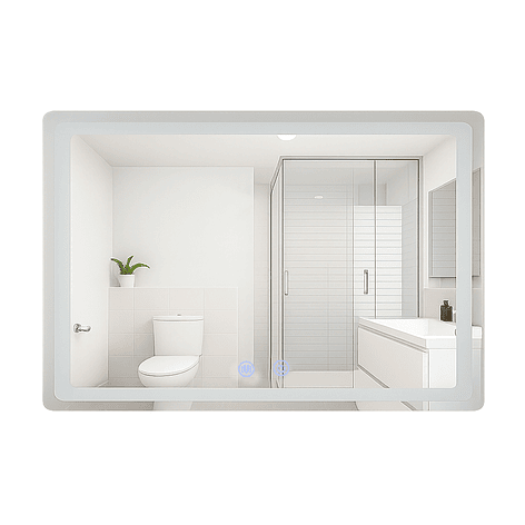 Espejo Rectangular Touch con Luz Led 3 colores - 90 x 70 cm 7