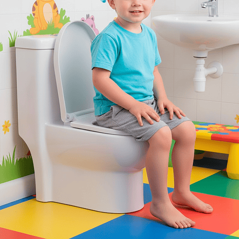 WC One Piece Kinder Joytek Descarga a Piso 27 cm (Exclusivo para Niñ@s) 9