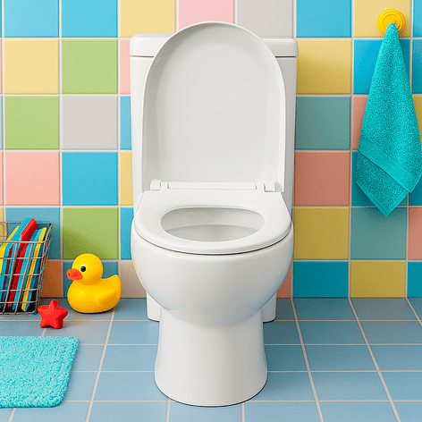 WC One Piece Kinder Joytek Descarga a Piso 27 cm (Exclusivo para Niñ@s) 8
