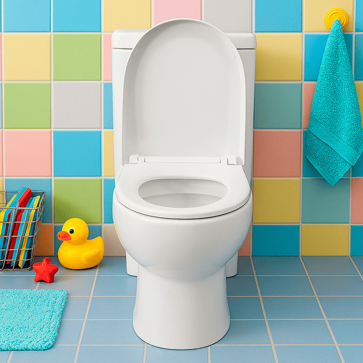 WC One Piece Kinder Joytek Descarga a Piso 27 cm (Exclusivo para Niñ@s) 8