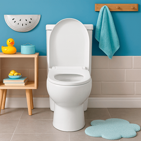 WC One Piece Kinder Joytek Descarga a Piso 27 cm (Exclusivo para Niñ@s) 12