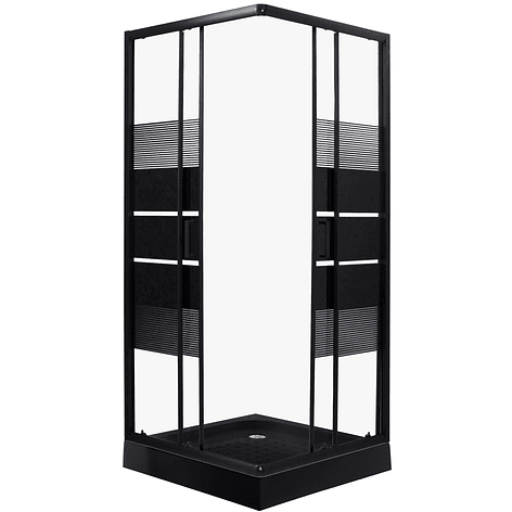 Shower Door Joytek Recto Style Negro 90x90x198cm (Incluye Receptáculo) 7