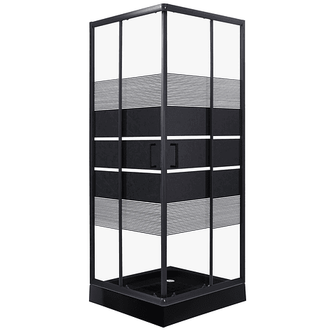 Shower Door Joytek Recto Style Negro 80x80x198cm (Incluye Receptáculo) 6