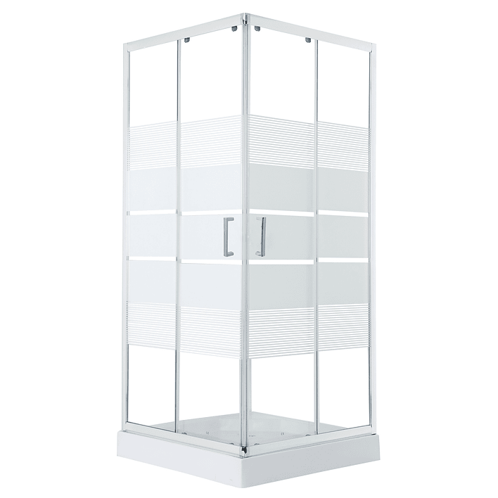 Shower Door Joytek Recto Style Blanco 80x80x198cm (Incluye Receptáculo) 6