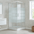 Shower Door Joytek Recto Style Blanco 80x80x198cm (Incluye Receptáculo)