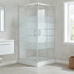 Shower Door Joytek Recto Style Blanco 80x80x198cm (Incluye Receptáculo) - Miniatura 1
