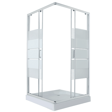 Shower Door Joytek Recto Style Blanco 90x90x198cm (Incluye Receptáculo) 6