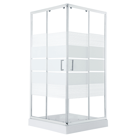 Shower Door Joytek Recto Style Blanco 90x90x198cm (Incluye Receptáculo) 5