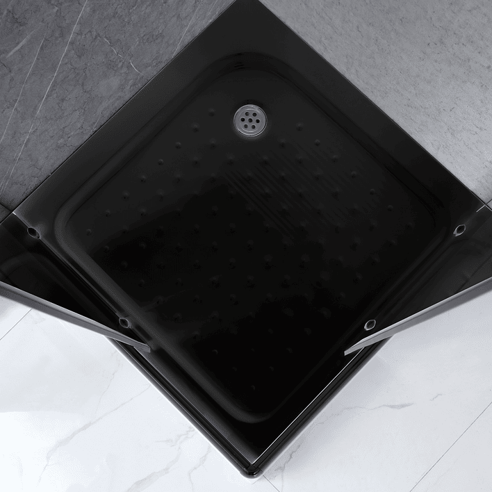 Shower Door Joytek Recto Strava Negro 90x90x198cm (Incluye Receptáculo) 10