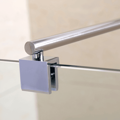 Mampara Fija de Baño Joytek 190×100 cm Vidrio Templado Transparente 8 mm 6