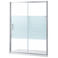 Mampara Ajustable de Ducha Strava 140-160 cm Líneas blancas (2 Vidrios) - Miniatura 9
