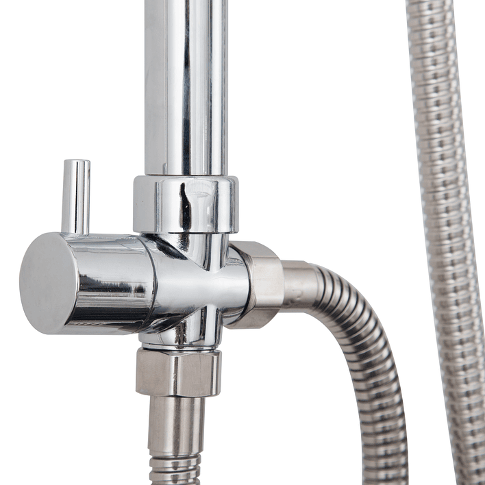 Columna de ducha Joytek Plato Redondo Cromado SH02CH 6