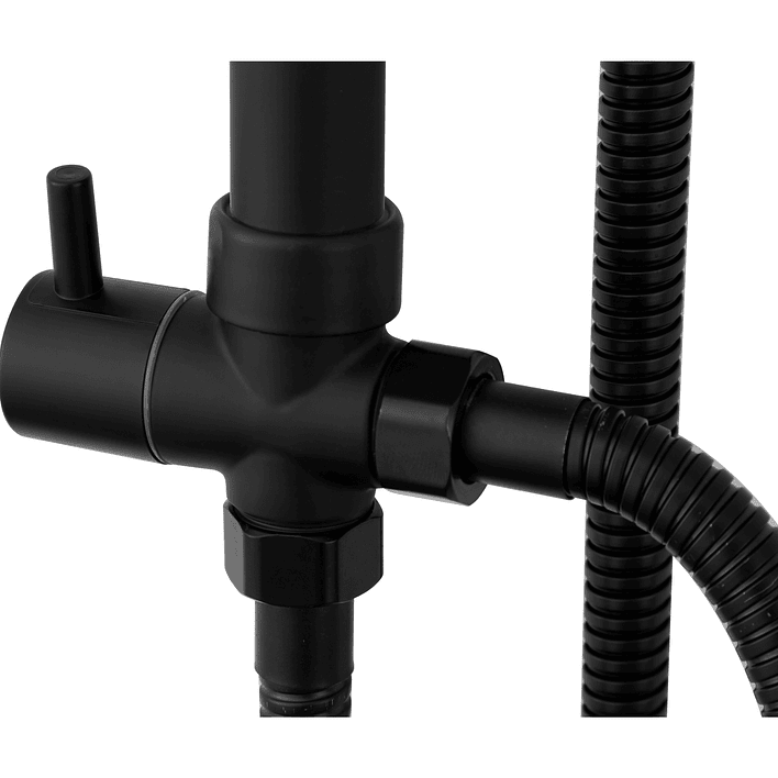 Columna de ducha Joytek Plato Cuadrado Negro SH10MB 10