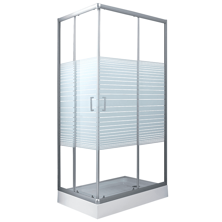 Shower Rectangular Strava Blanco 120x80x198cm (Incluye Receptáculo) 12