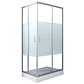 Shower Rectangular Strava Blanco 120x80x198cm (Incluye Receptáculo) - Miniatura 12
