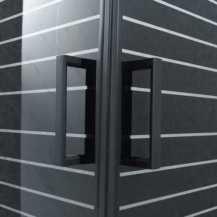 Shower Rectangular Strava Negro 100x70x198cm (Incluye Receptáculo) 15