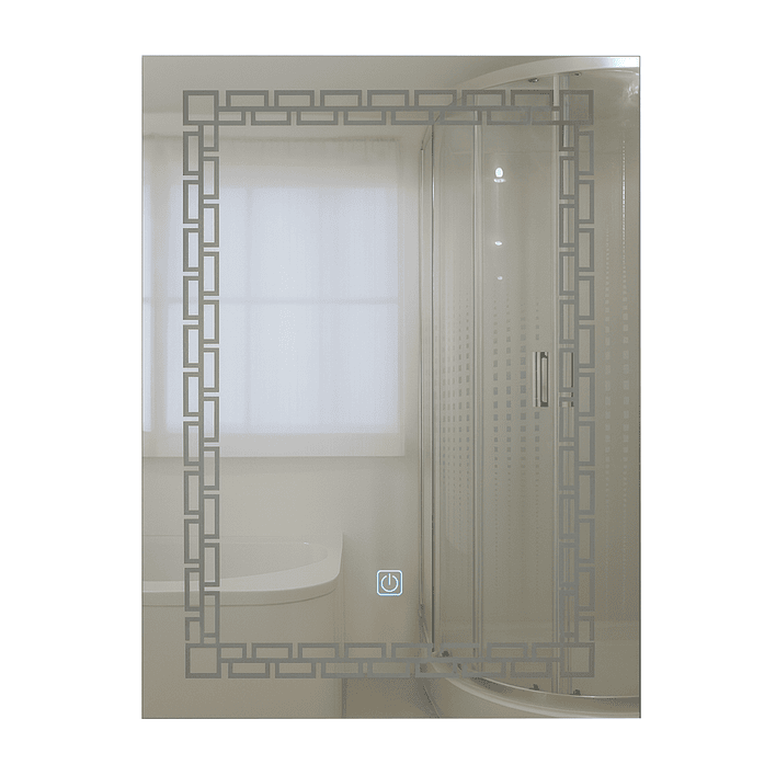 Espejo LED Diseños Joytek Rectangular 80x60 cm 6