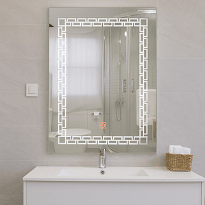 Espejo LED Diseños Joytek Rectangular 80x60 cm