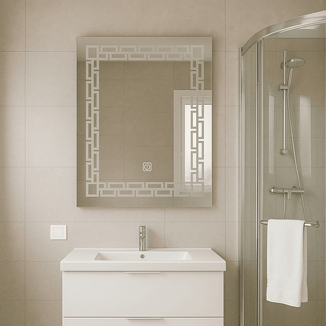 Espejo LED Diseños Joytek Rectangular 80x60 cm 4