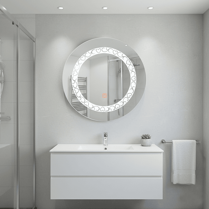 Espejo LED Joytek Redondo de 60 cm de Diámetro 2