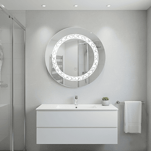 Espejo LED Joytek Redondo de 60 cm de Diámetro