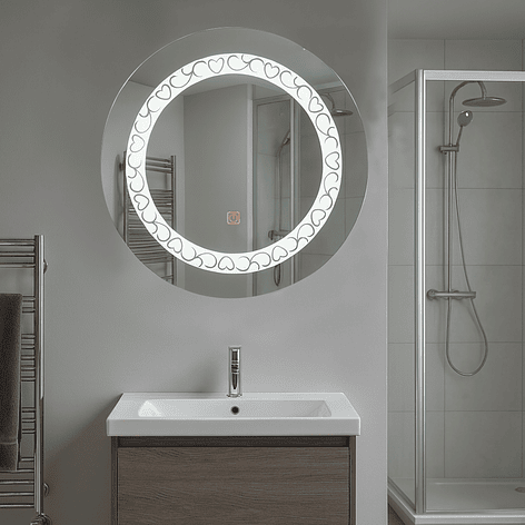 Espejo LED Joytek Redondo de 60 cm de Diámetro 1