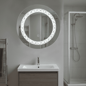 Espejo LED Joytek Redondo de 60 cm de Diámetro