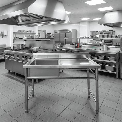 Lavafondo de Acero Inoxidable Secador Derecho Joytek 120x60x90 cm 4