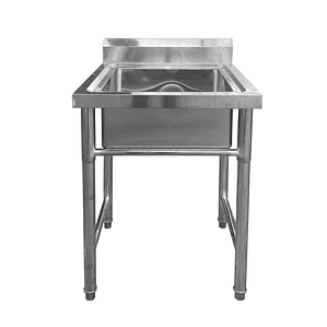 Lavafondo de Acero Inoxidable Joytek 60x60x90 cm