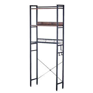 Estante Organizador para Baño sobre WC 162x64x24 cm