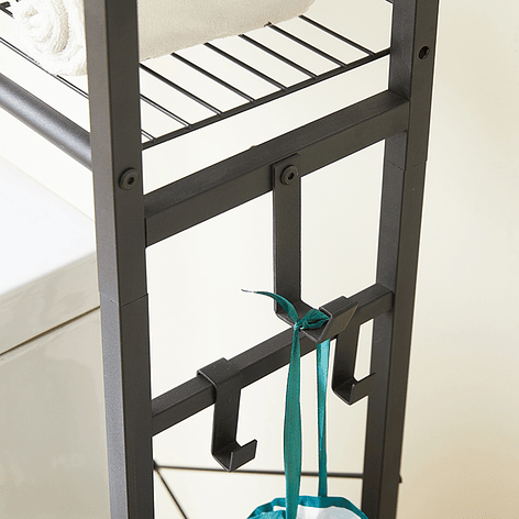 Estante Organizador para Baño sobre WC 162x64x24 cm 8