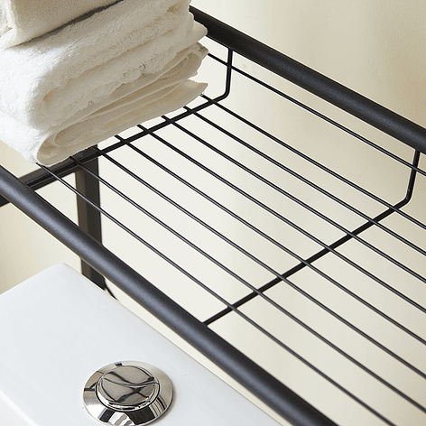 Estante Organizador para Baño sobre WC 162x64x24 cm 10