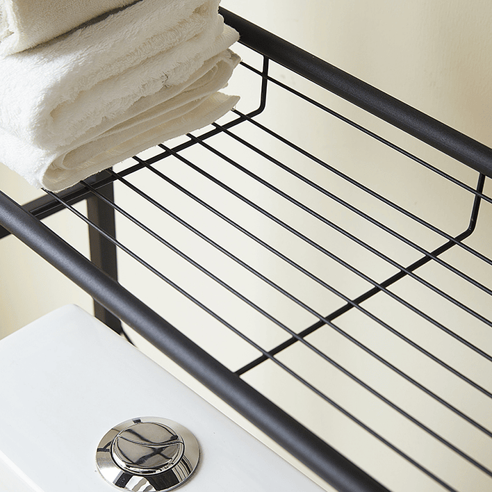 Estante Organizador para Baño sobre WC 162x64x24 cm 10