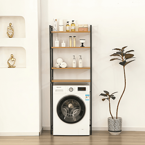 Estante Organizador para el Hogar sobre Lavadora 181x69x30 cm 3