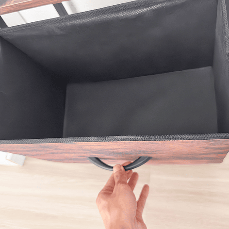 Estante Organizador Decorativo con Repisas y Cajón Inferior 141x42x29 cm 8