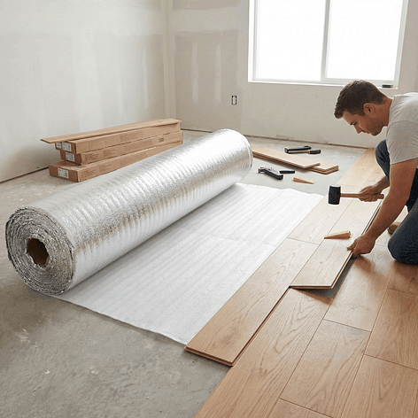 Rollo de Espuma Aislante para Piso Flotante 18.6 m² 5